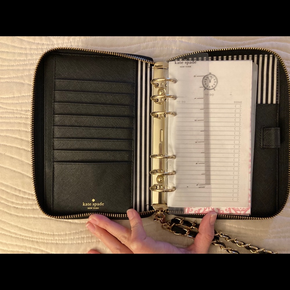 Kate Spade Zip Planner | Cash Envelope Wallet - Picture 5 of 12